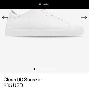 Alex Arigato Clean 90 White Sneaker